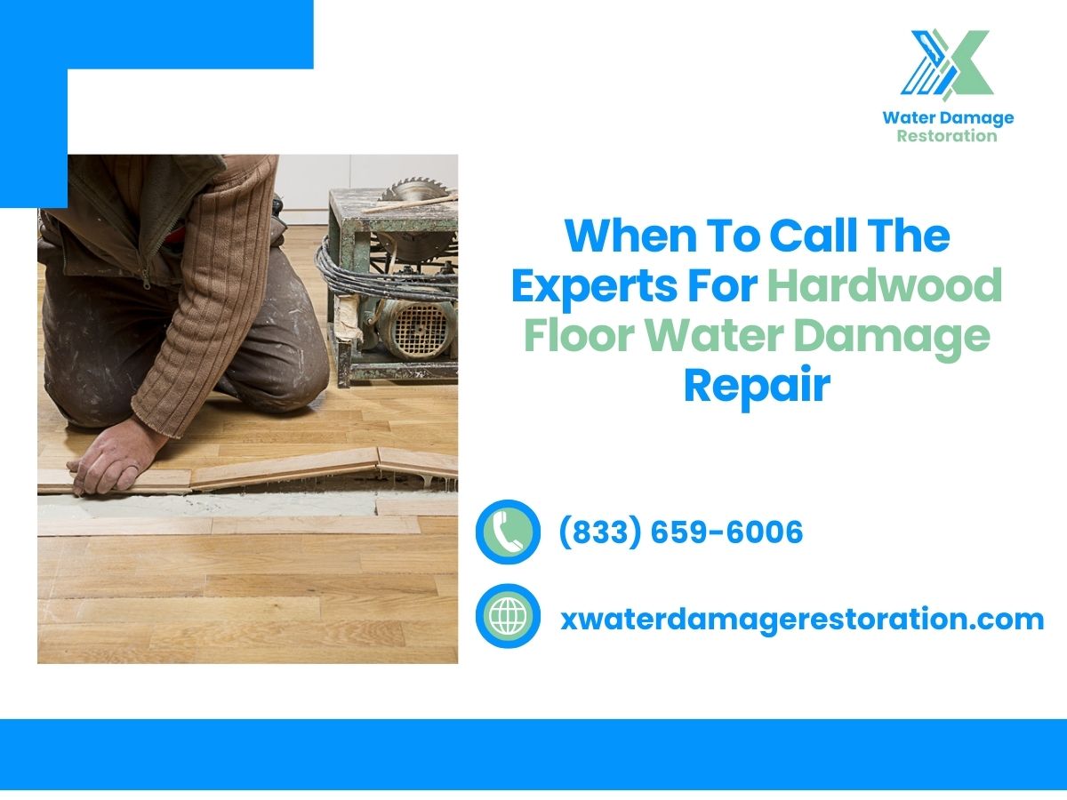 When to Call  the Experts for Hardwood Floor Water Damage Repair